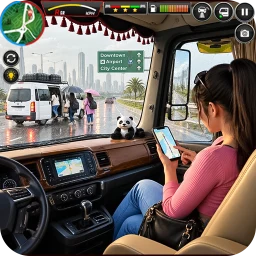 Значок Dubai Van Minibus Car Game 3D